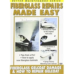 Fiberglass Repair 1 and 2 (How to Repair Gelcoat and Gelcoat Damage)