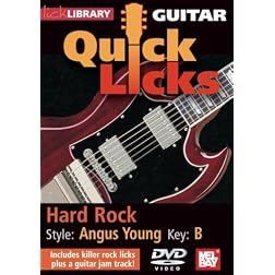 Guitar Quick Licks: Angus Young Style, Key of B
