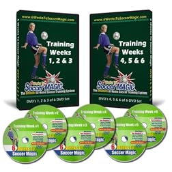 6 Weeks To Soccer Magic 6-DVD Home Soccer Training System