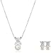 $21.99 - Freshwater Pearl Pendant and Earrings Set