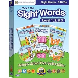 Meet the Sight Words Box Set (Meet the Sight Words 1, Meet the Sight Words 2, Meet the Sight Words 3)