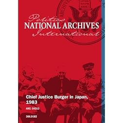 Chief Justice Burger in Japan, 1983