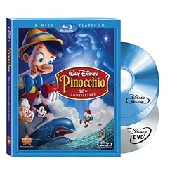 Pinocchio (Two-Disc 70th Anniversary Platinum Edition + Standard DVD) [Blu-ray]