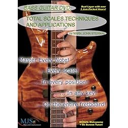 BASS GUITAR DVD Total Scales Techniques and Applications