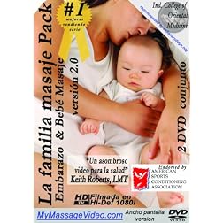 La familia Masaje Pack:  Embarazo & Baby Masaje 2 DVD conjunto version 2.0