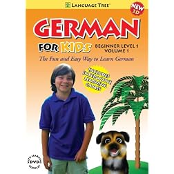 German for Kids: Learn German Beginner Level 1 Vol. 1 (w/booklet)