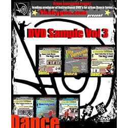 DVD Sample Vol 3 DVD - Learn Popping / Hip Hop Dance Basic