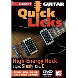 Guitar Quick Licks - Slash: High Energy Rock, Key of E