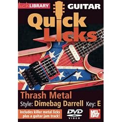 Guitar Quick Licks: Thrash Metal, Dimebag Darrel