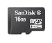 SanDisk microSDHCカード Class2準拠 16GB SDSDQ-016GS-J95M