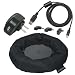 Universal GPSCP2 GPS Wall Charger with Nav Mat Club Pack (Black)