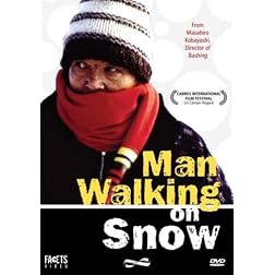 Man Walking on Snow