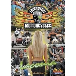 Invasion of the Motorcycles - LaConia Biker Rally