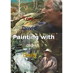 Painting with Tom, David, and Emily