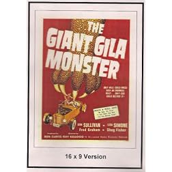 The Giant Gila Monster: 16x9 Widescreen TV.