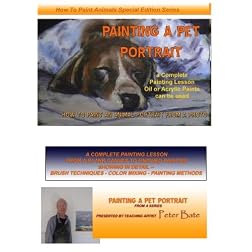 How to Paint a Pet Animal Portrait in oils "BELLA"