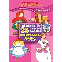 Treasury of 25 Storybook Classics: Fairytales, Magic... and More! (Scholastic Storybook Treasures)