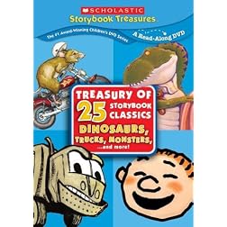 Treasury of 25 Storybook Classics: Dinosaurs, Trucks, Monsters and More! (Scholastic Storybook Treasures)