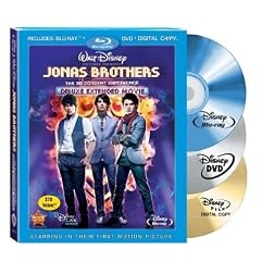 Jonas Brothers: The 3-D Concert Experience (Blu-ray/DVD Combo w/ BD Live + Digital Copy) [Blu-ray]