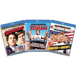 Blu-ray Comedy Bundle (Superbad, You Don't Mess with the Zohan, Talladega Nights) [Blu-ray]