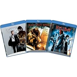 Blu-ray Action 3-pk Bundle (Casino Royale, Black Hawk Down, Hellboy) [Blu-ray]