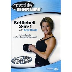 Absolute Beginners Fitness: 3 in 1 Kettlebell Amy Bento (kettle bell)