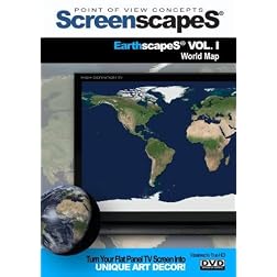 ScreenscapeS: Earthscapes VOL 1 -World Map