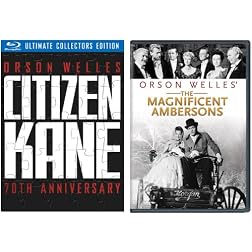 Citizen Kane (Amazon Exclusive 70th Anniversary Ultimate Collector's Edition + The Magnificent Ambersons on DVD) [Blu-ray]