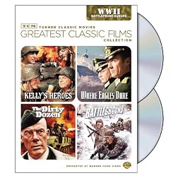 TCM Greatest Classic Films Collection: World War II - Battlefront Europe (Kelly's Heroes / Where Eagles Dare / The Dirty Dozen / Battleground)