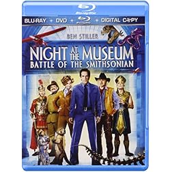 Night at the Museum: Battle of the Smithsonian (Three-Disc Edition + Digital Copy + DVD) [Blu-ray]