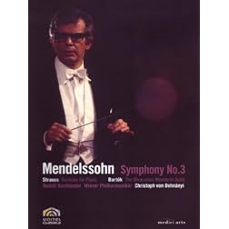Dohnanyi Conducts Mendelssohn: Symphony No. 3, Strauss and Bartok