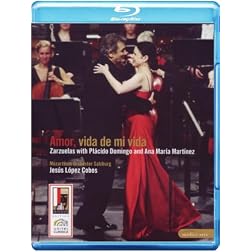 Amor, Vida de Mi Vida: Zarzuelas by Palcido Domingo and Ana Maria Martinez [Blu-ray]