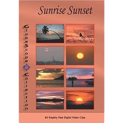 The Globescope Collection  Sunrise / Sunset Royalty Free Stock Footage