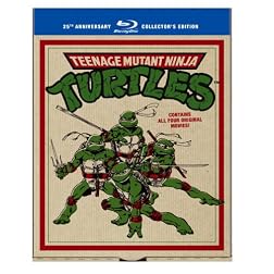 Teenage Mutant Ninja Turtles Film Collection (Teenage Mutant Ninja Turtles / Secret of the Ooze / Turtles in Time / TMNT) [Blu-ray]