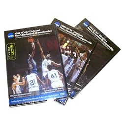 North Carolina Tar Heels 1982, 1993 & 2005 Basketball National Championship 3 Pack (Full Games)