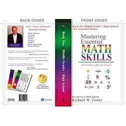 Mastering Essential Math Skills: Book Two Middle Grades/High School With Over 7 Hours of Lessons!