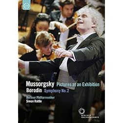 Berliner Philharmonic/Simon Rattle: Mussorgsky - Pictures at an Exhibition/Borodin - Symphony No. 2