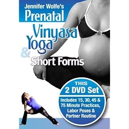 Prenatal Vinyasa Yoga & Short Forms 2 DVD Set