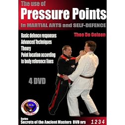 The use of pressure points in martial arts 4 DVD