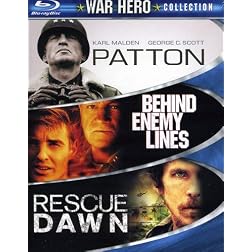War Hero Collection (Behind Enemy Lines / Patton / Rescue Dawn) [Blu-ray]