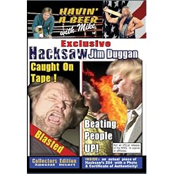 WWE Hacksaw Jim Duggan, Caught on Tape!(COMES WITH 2x4 Chip!)