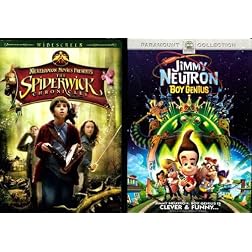 Paramount Pard7906427d Spiderwick Chronicles/jimmy Neutron-boy Genius 2pk [dvd][side By Side]