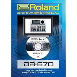 Roland (Boss) DR-670 DVD Video Tutorial Manual Help