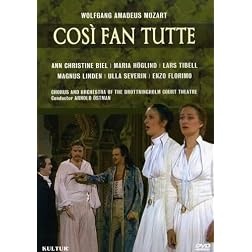 Mozart - Cosi fan Tutte / Biel, Hoglind, Tibell, Florimo, Linden, Severin, Ostman, Drottningholm Opera