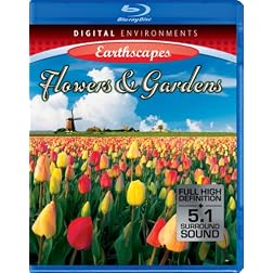 Living Landscapes: Earthscapes - Flowers & Gardens [Blu-ray]
