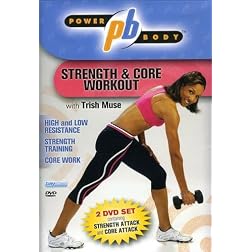 Power Body: Strength & Core Workout 2 DVD Set with Trish Muse