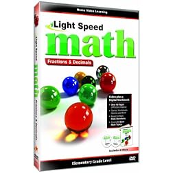 Light Speed Math: Fractions & Decimals