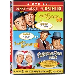 The Best of Abbott & Costello 3PK - IN COLOR! - Funniest Routines Vol 1, Funniest Routines Vol 2, & The Christmas Show