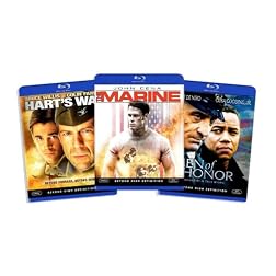 Blu-ray War Bundle, Vol. 4 (Men of Honor / Harts War / The Marine) (Amazon.com Exclusive) [Blu-ray]