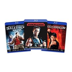 Blu-ray Action Bundle, Vol. 2 (Kiss of the Dragon / Bulletproof Monk  / Commando ) (Amazon.com Exclusive) [Blu-ray]